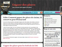 Tablet Screenshot of gagnerdesplaces.com